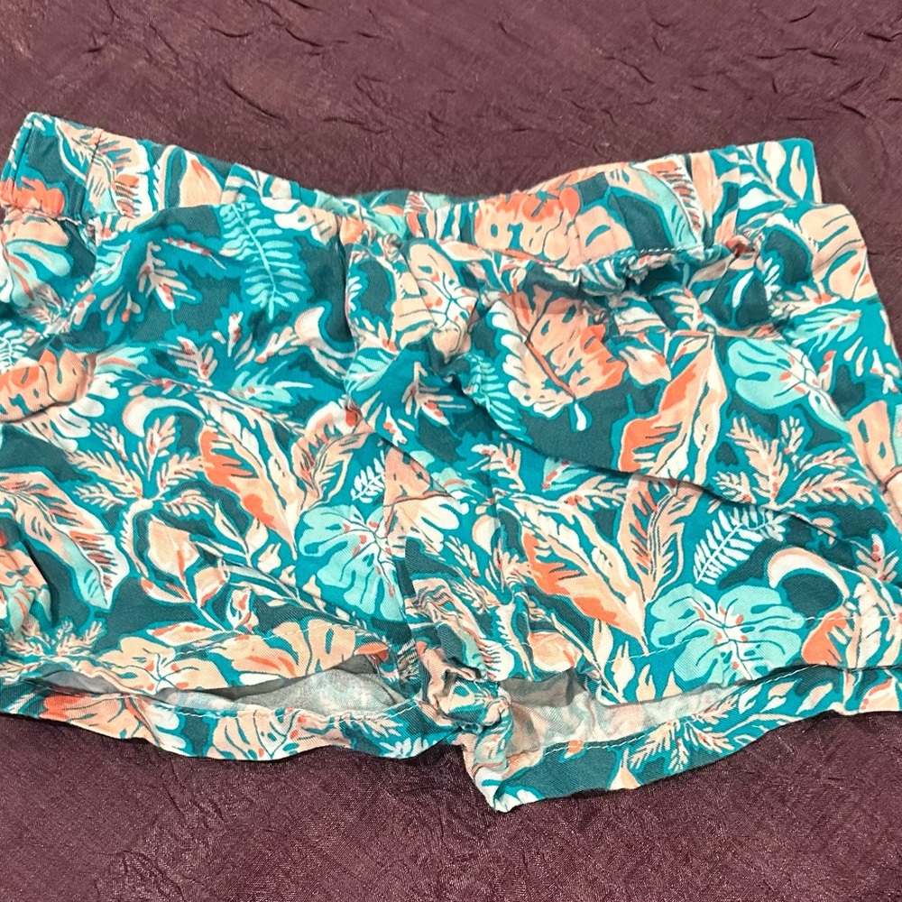 Tropical Print Women's Shorts